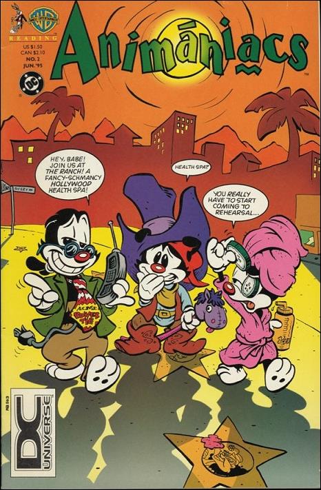 Animaniacs issue 2-B DC Universe UPC