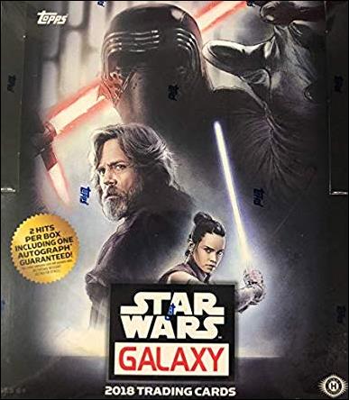 Star Wars Galaxy 2018 card 1 Sealed Hobby Box