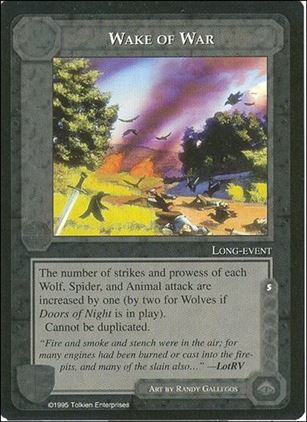 Middle-Earth: The Wizards (Base Set) card 458 Wake of War