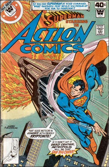 Action Comics (1938) issue 497-B Whitman Cover