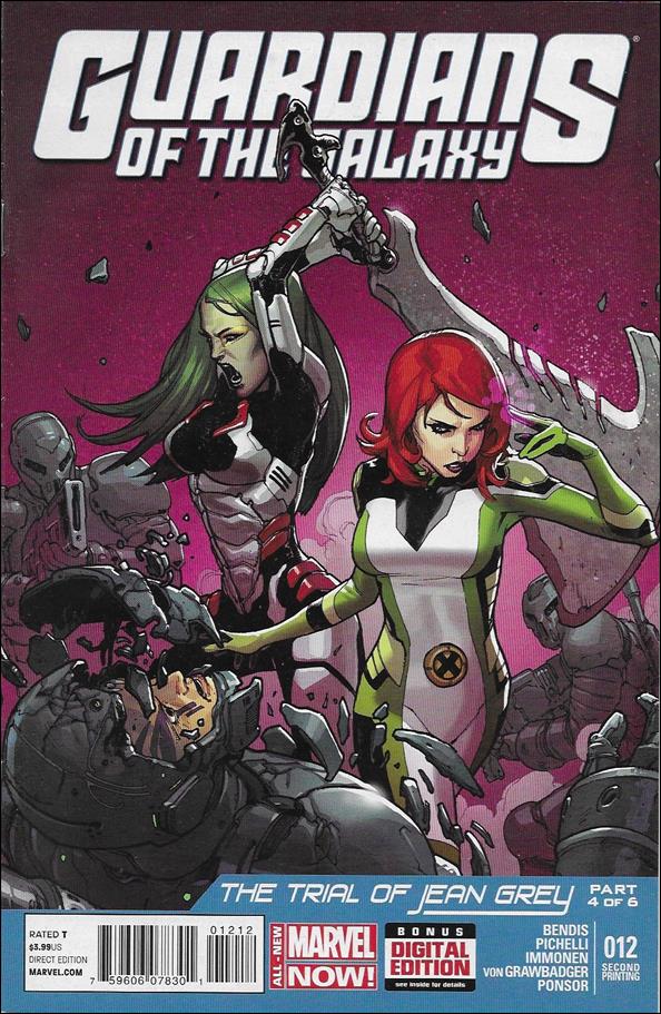 Guardians of the Galaxy (2013) issue 12-C Sara Pichelli Cover (2nd Printing)