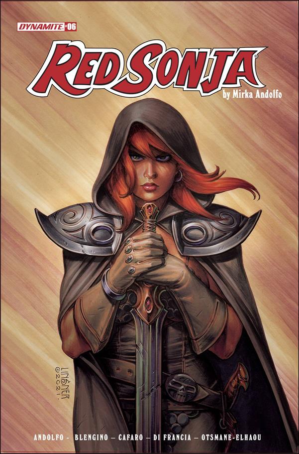 Red Sonja (2021) issue 6-C Joseph Michael Linsner Cover