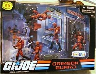 G.I. Joe 25th Anniversary Battle Packs figure 17 Cobra Crimson Guard (TRU Exclusive)
