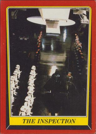 Star Wars: Return of the Jedi: Series 1 (Base Set) card 10 The Inspection