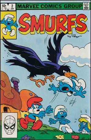 Smurfs (1982) issue 2-B Star Wars Back Cover Ad (2nd Printing)