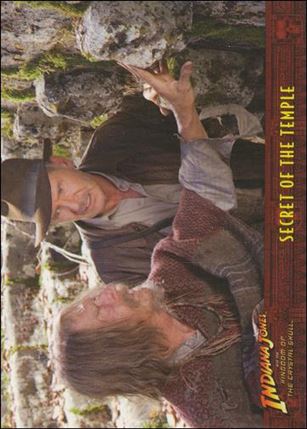 Indiana Jones and the Kingdom of the Crystal Skull (Base Set) card 67 Secret of the Temple
