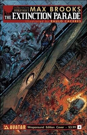 Extinction Parade issue 4-B Wraparound Cover