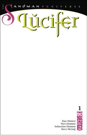 Lucifer (2018) issue 1-C Blank/Sketch Cover