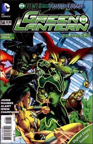 Green Lantern (2011) issue 14-C Unbagged Combo Pack