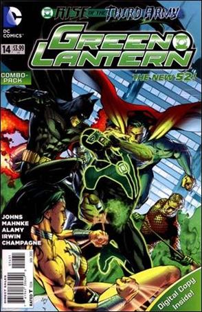 Green Lantern (2011) issue 14-C Unbagged Combo Pack