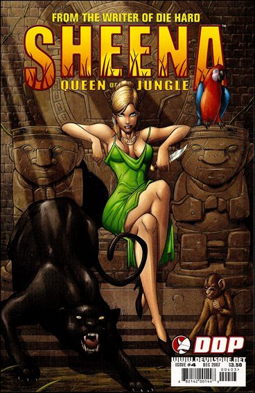 Sheena, Queen of the Jungle (2007) issue 4 Tim Seeley Standard Cover