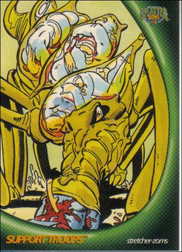 Splatter Bowl I Preview (Base Set) card 19 Support Troops stretcher-zoms
