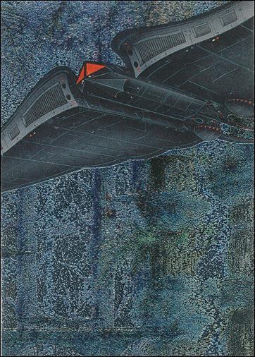 Sliders (Foilworks Subset) card 2 The Ancient Kromagg Homeworld - Early Kromagg