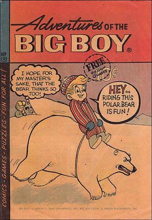 Adventures of the Big Boy issue 131 East Coast Cover