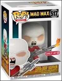 POP! Movies figure 517 Coma-Doof Warrior (Fire) Target Exclusive