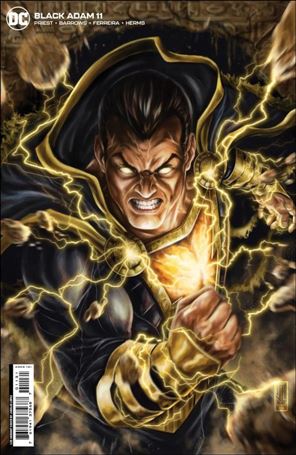 Black Adam issue 11-D Juanjo Lopez 1:25 Cardstock Cover