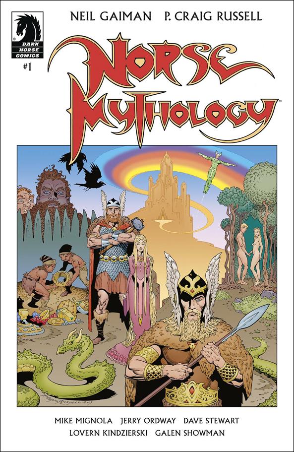 Norse Mythology issue 1 P. Craig Russell Cover