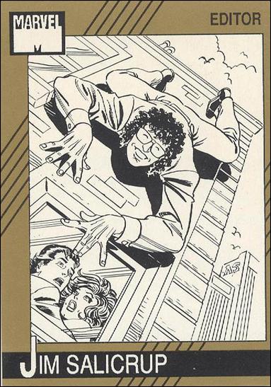 Marvel Autograph Editors Series 1 (Base Set) card 18 Jim Salicrup