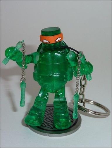 Teenage Mutant Ninja Turtles Minimates (Series 1) figure 12 Mutagen Michelangelo with Keyring