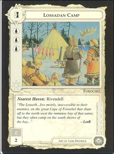 Middle-Earth: The Wizards (Base Set) card 255 Lossadan Camp