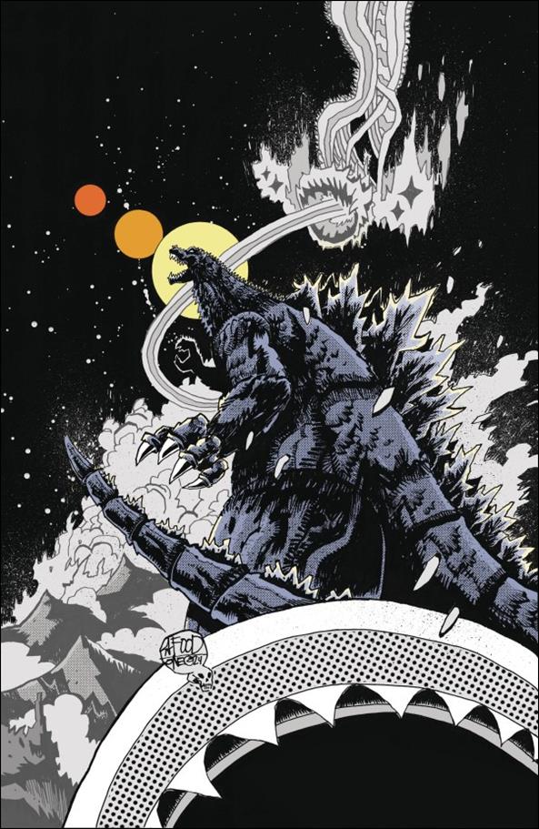 Godzilla's Monsterpiece Theatre issue 2-D Jim Mahfood Virgin 1:25 Cover