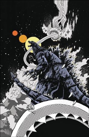 Godzilla's Monsterpiece Theatre issue 2-D Jim Mahfood Virgin 1:25 Cover