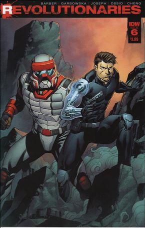 Revolutionaries issue 6 Robert Atkins and Simon Gough Cover