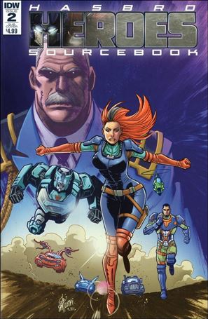 Hasbro Heroes Sourcebook issue 2-B Sam Lotfi Subscription Cover