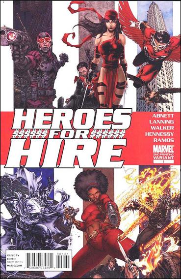 Heroes for Hire (2011) issue 1-E Harvey Tolibao Cover (2nd Printing)