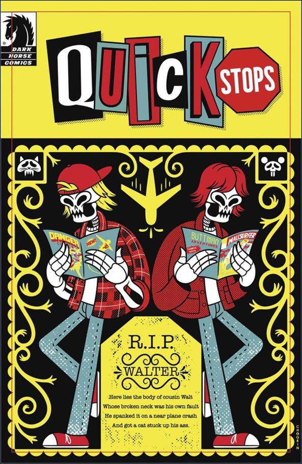 Quick Stops issue 2-B Chogrin Cover