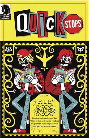 Quick Stops issue 2-B Chogrin Cover