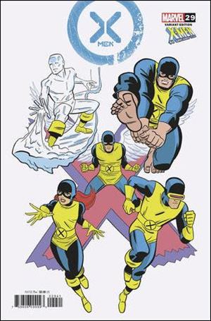 X-Men (2021) issue 29-C Jacob Edgar X-Men 60th Anniversary Cover
