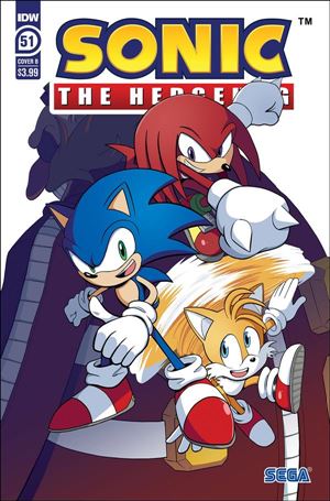 Sonic the Hedgehog (2018) issue 51-B Eric Lide Cover