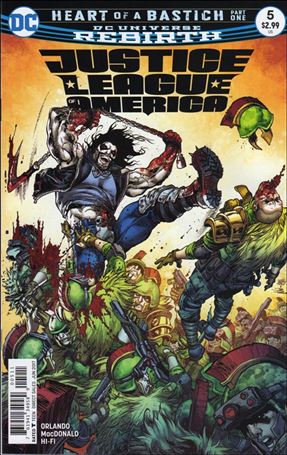 Justice League of America (2017) issue 5 Ivan Reis Cover