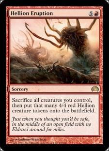 Magic the Gathering: Planechase 2012 Edition (Base Set) card 45 Hellion Eruption