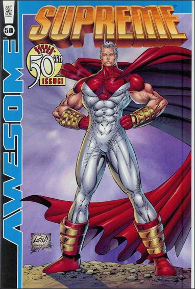 Supreme issue 50 Rob Liefeld cover