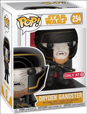 POP! Star Wars figure 254 Dryden Gangster Target Exclusive