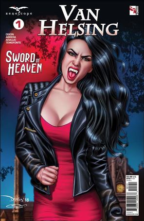 Van Helsing: Sword of Heaven issue 1-D Derlis Santacruz Cover