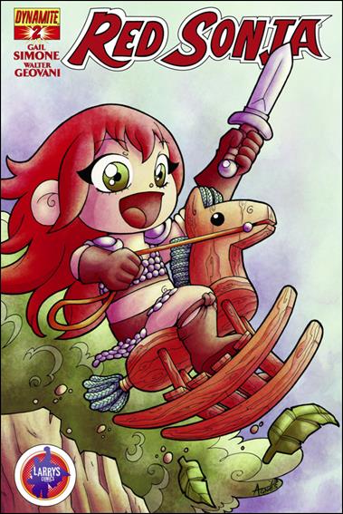 Red Sonja (2013) issue 2-F Agnes Garbowska Larry's Comics Cover 1/500