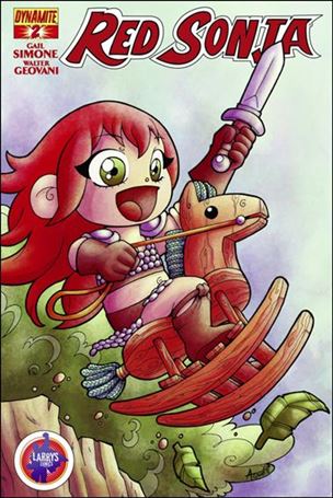 Red Sonja (2013) issue 2-F Agnes Garbowska Larry's Comics Cover 1/500