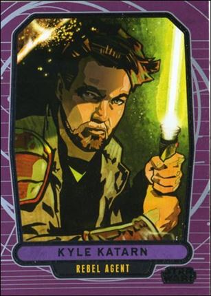 Star Wars Galactic Files (Base Set) card 184 Kyle Katarn Rebel Agent