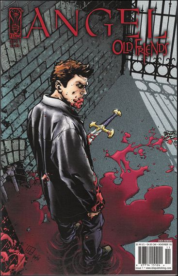 Angel: Old Friends issue 1-D Zach Howard Cover