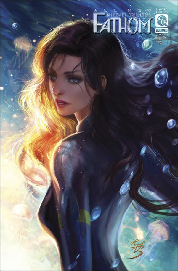 All New Michael Turner's Fathom issue 2-C Fan Yang 1:12 Cover