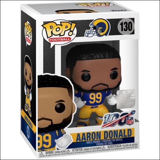 Pop! Football (NFL) figure 130 Aaron Donald