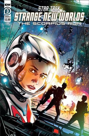 Star Trek: Strange New Worlds - The Scorpius Run issue 3 Angel Hernandez Cover