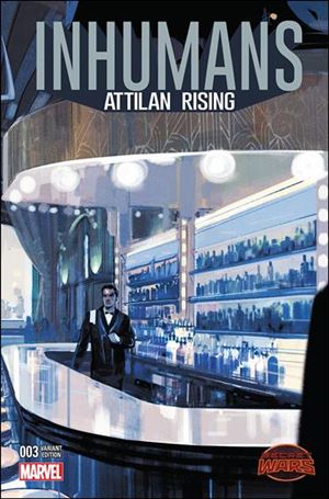 Inhumans: Attilan Rising issue 3-B Alex Maleev 1:10 Landscape Cover