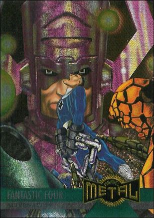 Marvel Metal (Base Set) card 129 Fantastic Four