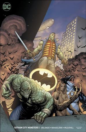 Gotham City Monsters issue 1-B Frank Cho Cover