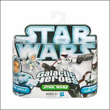 Star Wars: Galactic Heroes figure 89 Padme Amidala and Senate Security Clone Trooper