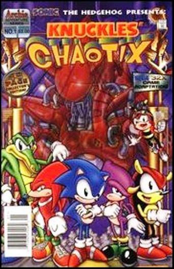 Knuckles' Chaotix issue 1